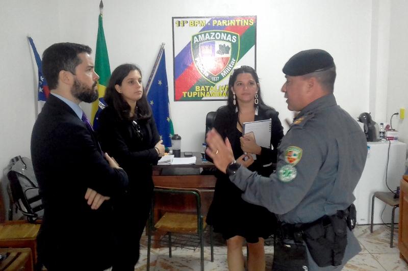 Judiciário, MP e DPE unem forças para reestruturar Polícia Militar em Parintins