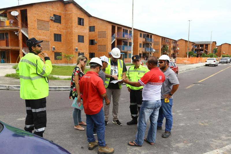 Obras de drenagem serão realizadas em torno do Parque do Cajual e rotas de ônibus serão desviadas na zona sul