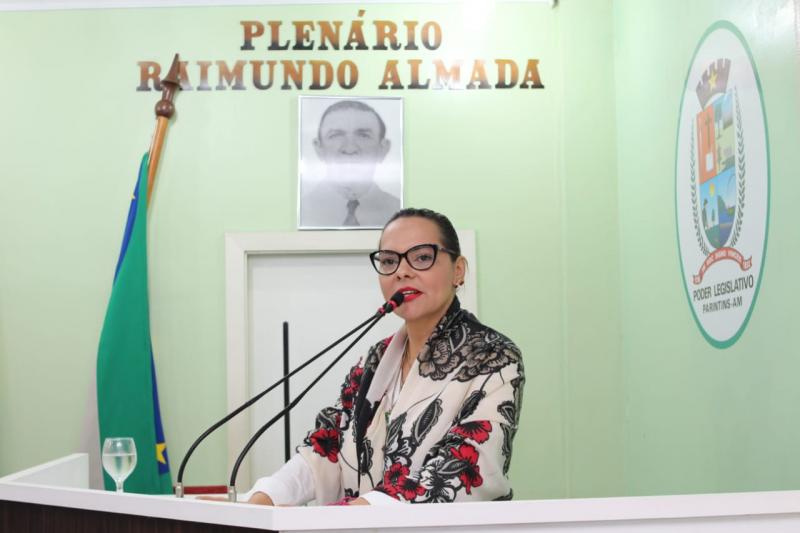 Nêga Alencar reforça pedido para implantar Programa Ronda Maria da Penha em Parintins