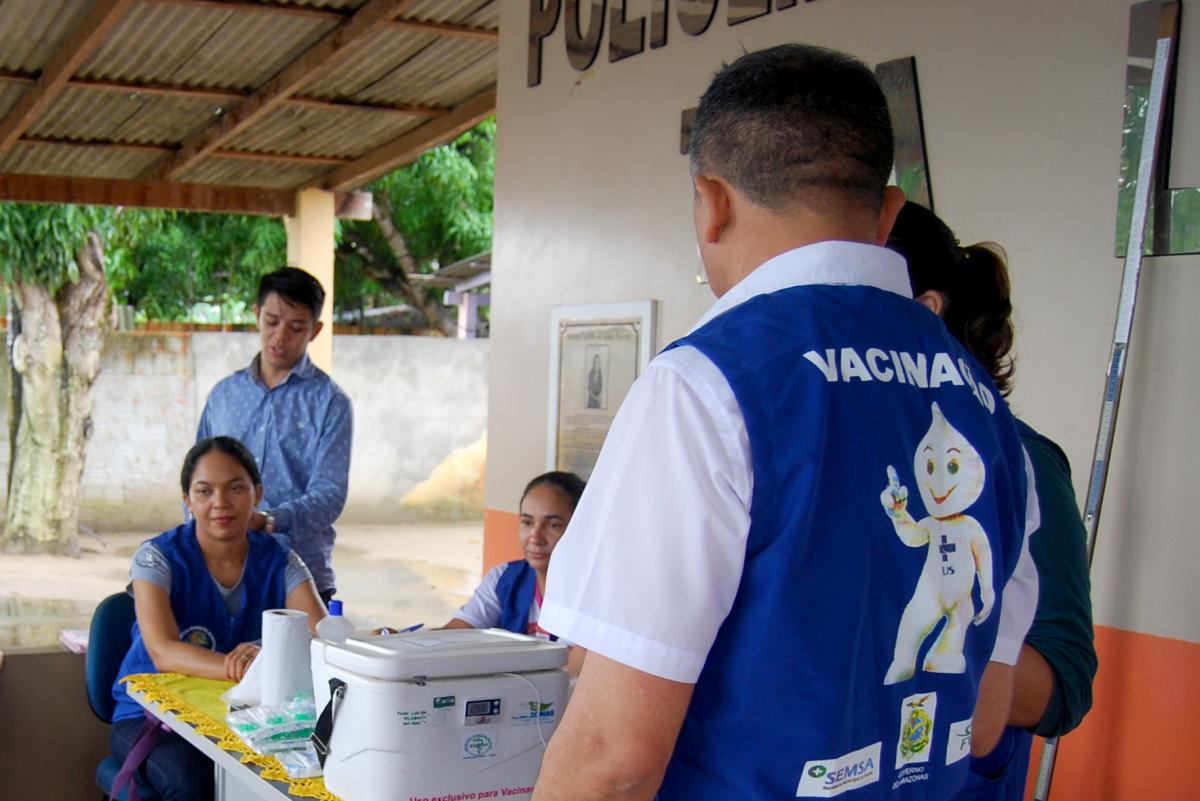 Vacinação contra a gripe começou nesta quarta-feira no Amazonas
