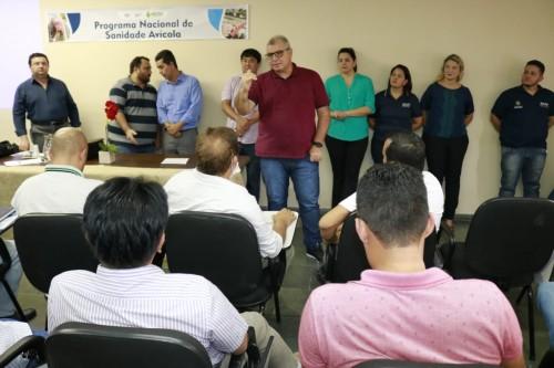 Adaf palestra para avicultores sobre doenças de aves Adaf palestra para avicultores sobre doenças de aves