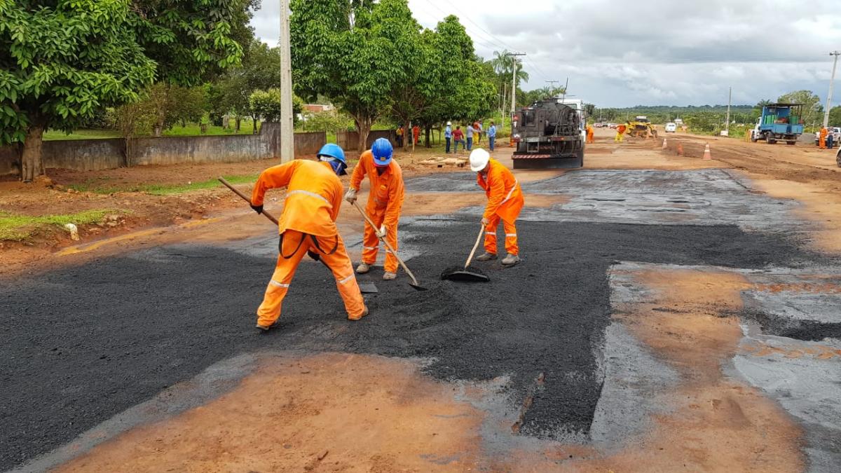 Seinfra recupera trecho crítico da AM-070, entre Manaus e Manacapuru 