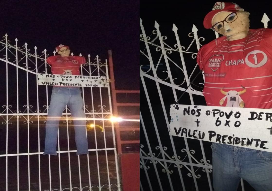 Perrechés escolhem presidente do Garantido para malhar como Judas Perrechés escolhem presidente do Garantido para malhar como Judas