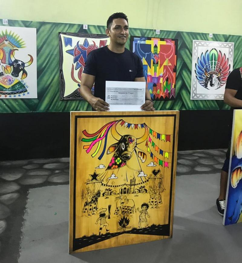 Tela “Folclore em Festa” é a Imagem Oficial do Festival Folclórico 2019