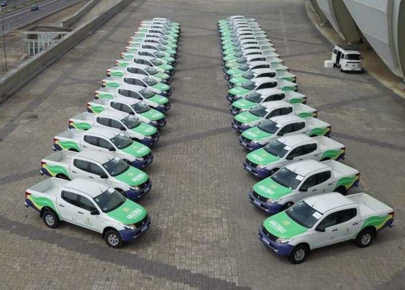 Parintins e 24 municípios ganham veículos do Governo do Estado para área de saúde