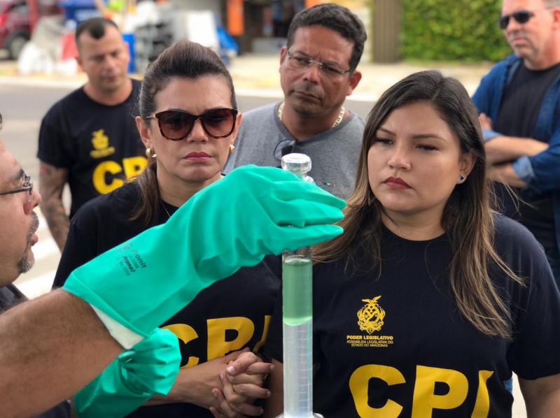 CPI dos combustíveis realiza blitz de fiscalização em postos de gasolina em Manaus