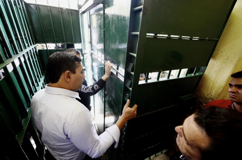 Wilson Lima pede prorrogação da permanência da Força Nacional no Estado e vistoriou Compaj, CDPM 2 e Ipat