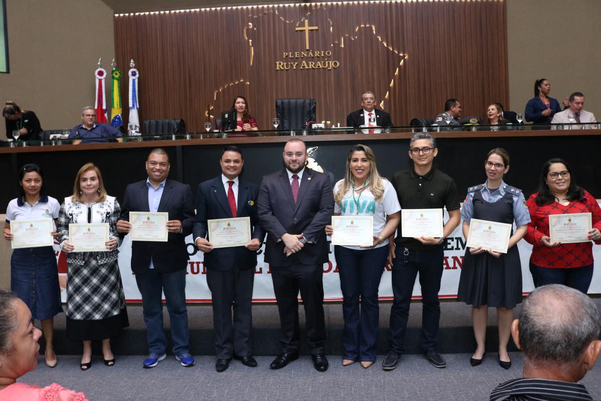 Na Aleam, TCE recebe diploma Diamante por doações de sangue