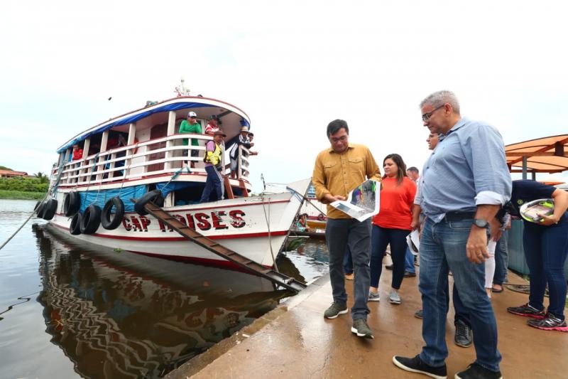 Governador Wilson Lima anuncia implantação do Prosamim na cidade de Parintins