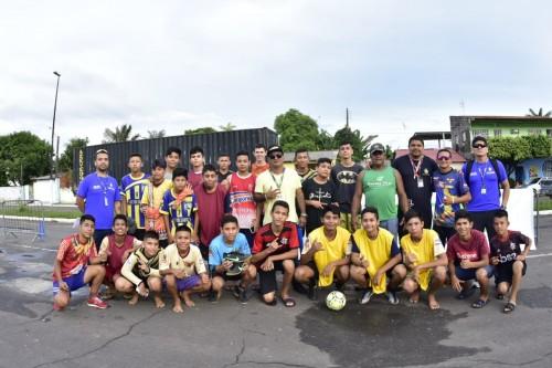 Sejel realiza atividades esportivas em Parintins, no período do festival Sejel realiza atividades esportivas em Parintins, no período do festival