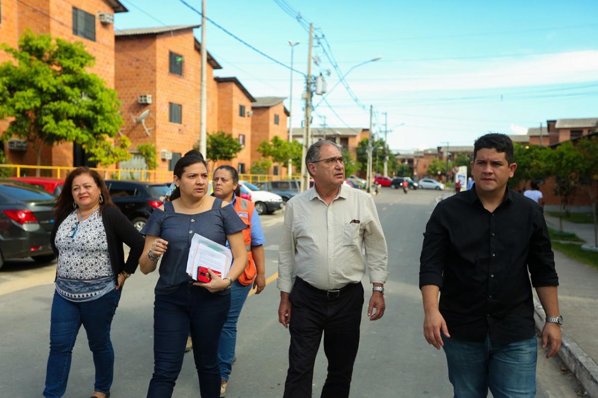 Comitiva do BID avalia resultados alcançados pelo Prosamim Comitiva do BID avalia resultados alcançados pelo Prosamim