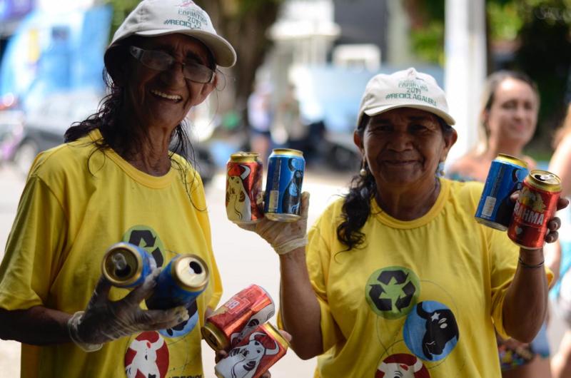 Catadores de lixo de Parintins comemoram melhorias promovidas por campanha do Governo do Estado
