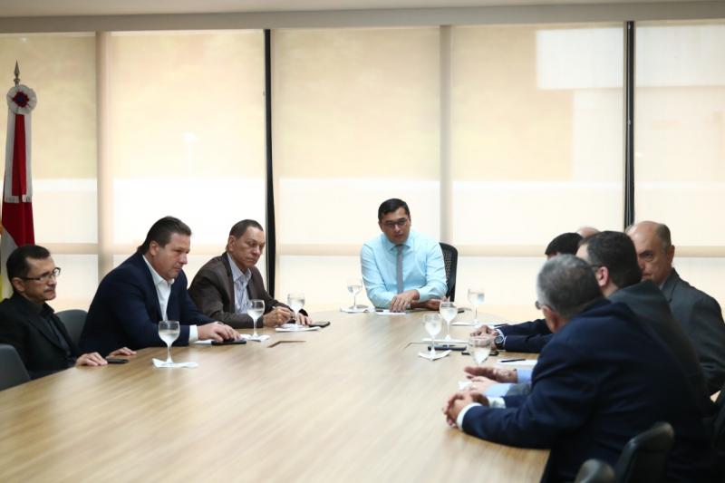 Wilson Lima e representantes da indústria e comércio definem agenda para discutir plano de desenvolvimento do Amazonas Wilson Lima e representantes da indústria e comércio definem agenda para discutir plano de desenvolvimento do Amazonas
