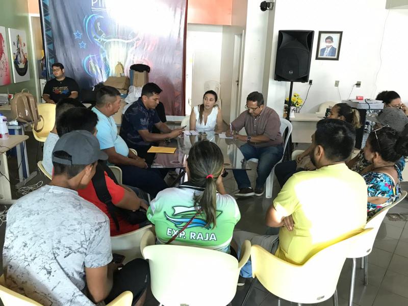 Prefeitura reúne com agremiações para definir detalhes do 16º Festival Folclórico do Mocambo