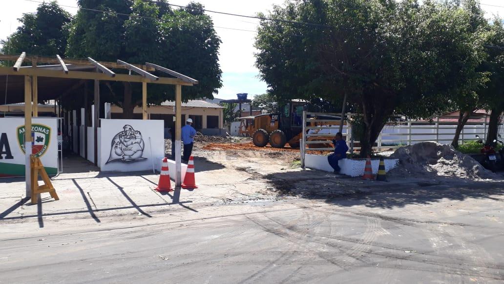 Batalhão da Polícia Militar em Parintins passa por reforma Batalhão da Polícia Militar em Parintins passa por reforma