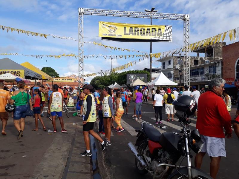 Atletas de Manaus e Santarém vencem corrida em homenagem à padroeira de Parintins