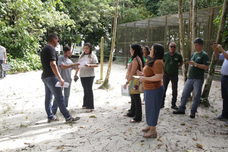 Visita técnica averigua situação dos animais do zoológico do Tropical Hotel Manaus