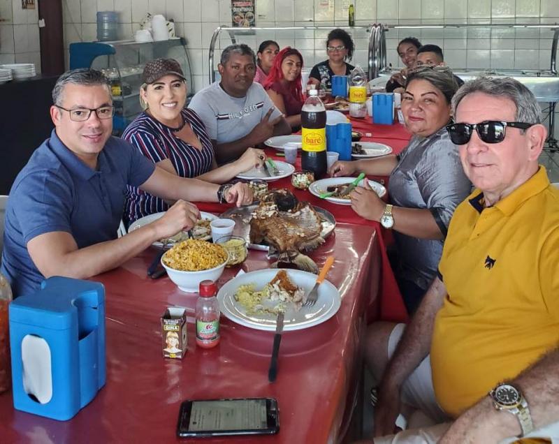 Josué Neto manteve contato com lideranças comunitárias que desenvolvem trabalho social e esportivo na Zona Leste 