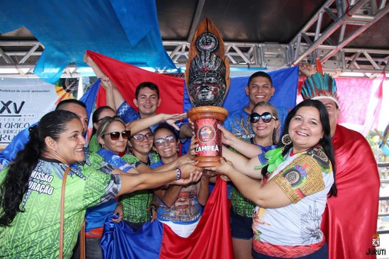 Muirapinima conquista título de campeã no 25º Festribal, em Juruti-PA