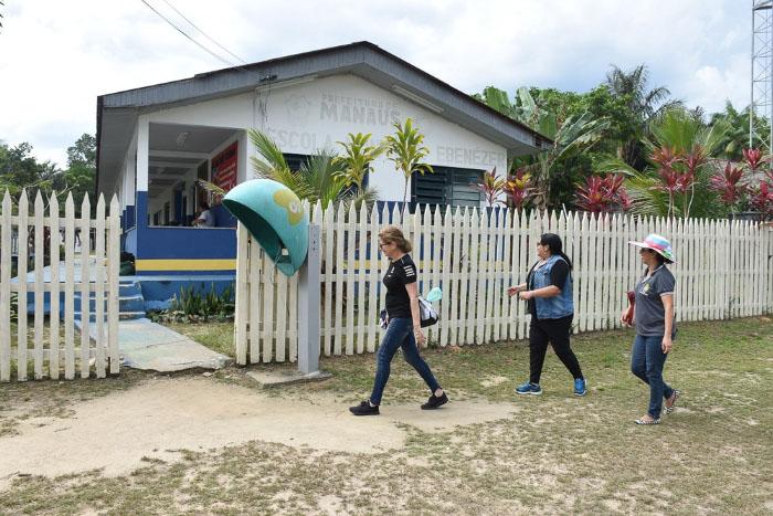 Ministério Público inspeciona escolas na zona rural do Município de Manaus 
