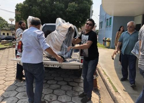 Fundação Cecon recebe doação de cadeiras de rodas Fundação Cecon recebe doação de cadeiras de rodas