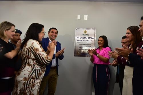 Wilson Lima inaugura complexo de segurança em Manaus 