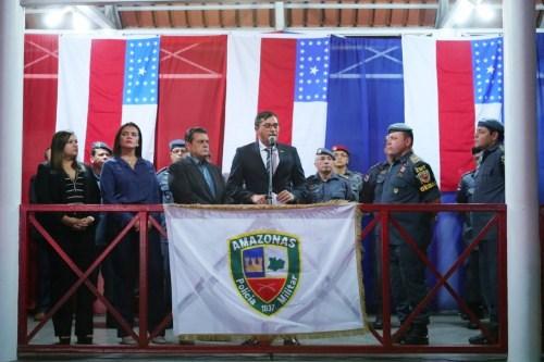 Wilson Lima promove 975 praças e oficiais, elevando para 3,2 mil promoções de policiais em 2019