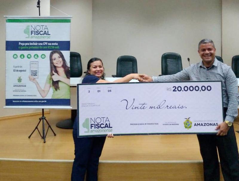 Nota Fiscal Amazonense sorteia R$ 100 mil reais nesta quarta (11) Nota Fiscal Amazonense sorteia R$ 100 mil reais nesta quarta (11)