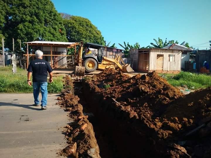 SAAE instala rede hidráulica que interligará poço tubular no bairro União