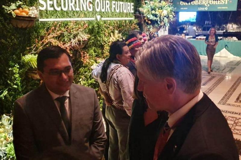 Em conversa com Wilson Lima, ministro da Noruega afirma que país quer parceria com Amazonas mesmo sem o Fundo Amazônia