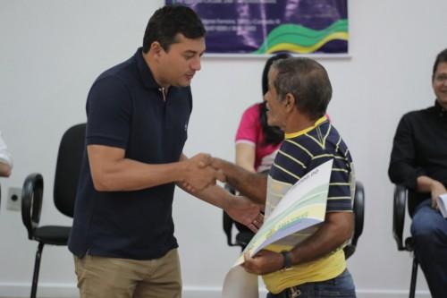 Wilson Lima destaca resgate da cidadania aos moradores do Igarapé do São Raimundo