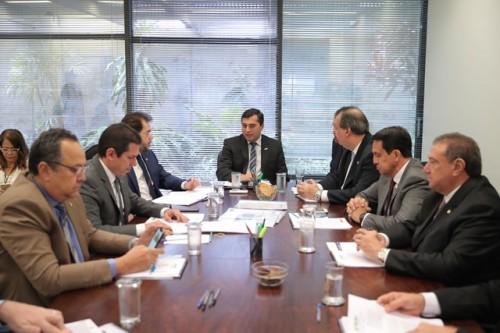 Após reunião com bancada federal, Wilson Lima afirma que defesa da ZFM é compromisso de todos