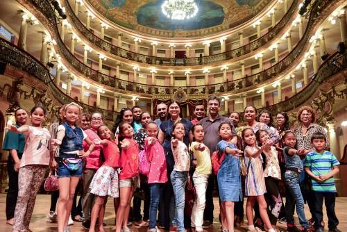 Alunos do Liceu de Parintins participam da programação para o Dia das Crianças