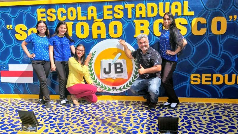 Estudantes do João Bosco representam o Amazonas na semifinal da Olimpíada de Língua Portuguesa, em São Paulo