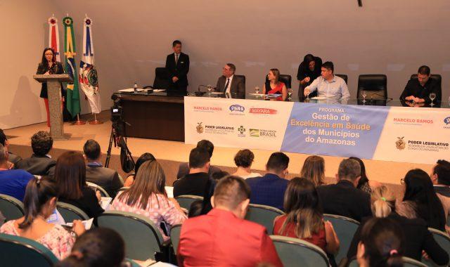 Programa Gestão de Excelência em Saúde dos Municípios é lançado na Aleam