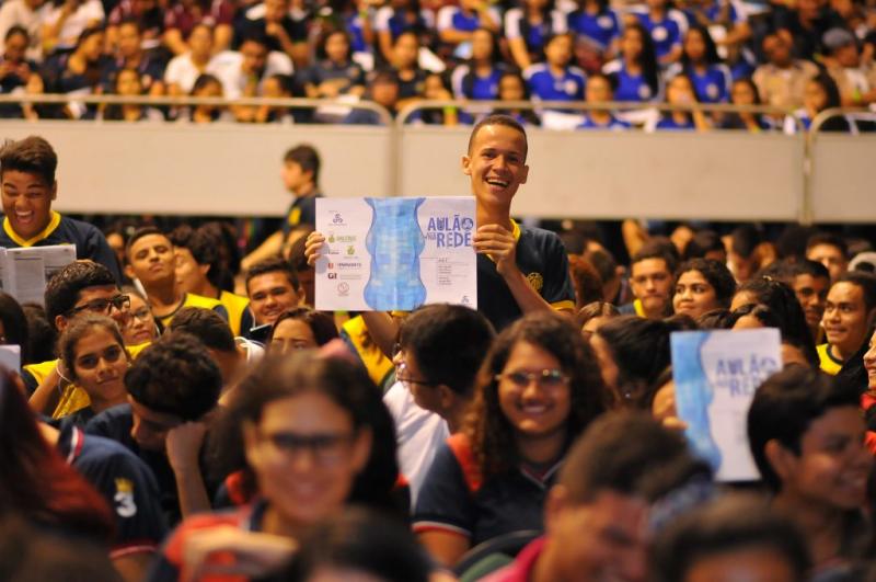 Em Manaus, aulão preparatório para Enem reúne 2,5 mil estudantes da rede estadual