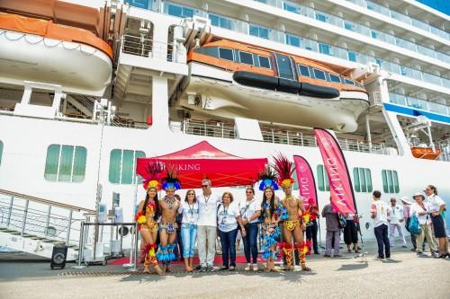 Navio com 1,3 mil turistas abre Temporada de Cruzeiros no Amazonas