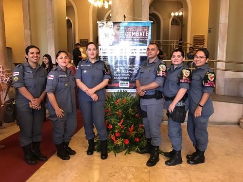 Ronda Maria da Penha, da Polícia Militar, participa de evento sobre o enfrentamento da violência doméstica e familiar