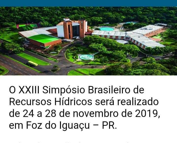 Mestrandos do ProfÁgua da UEA Parintins participam de Simpósio Brasileiro de Recursos Hídricos 