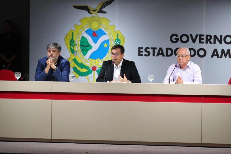 Governador Wilson Lima formaliza gestão compartilhada do Hospital Francisca Mendes