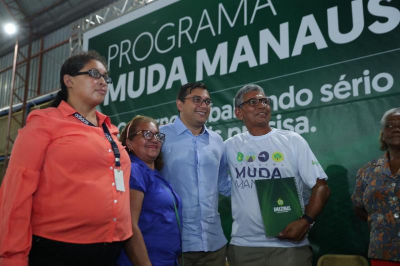 Governador Wilson Lima lança programa “Muda Manaus”, na zona norte da capital