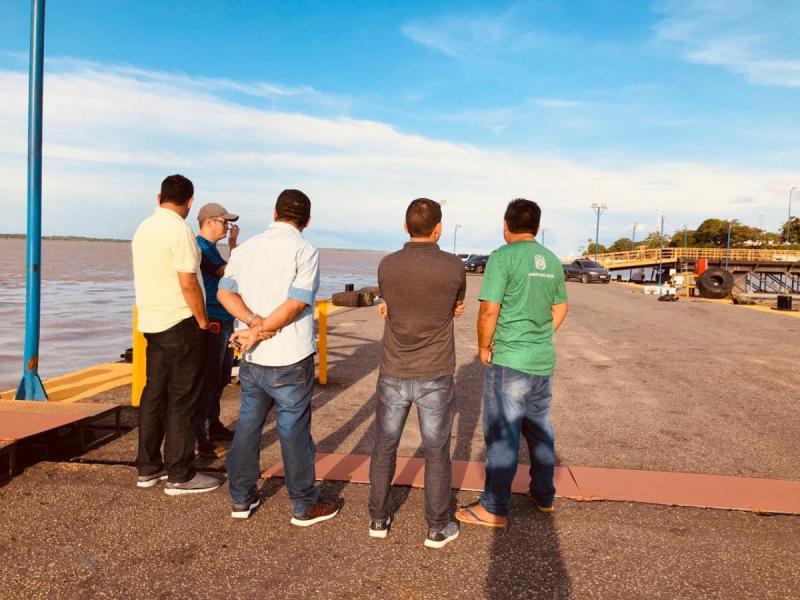 Prefeitura de Parintins executa melhorias no porto para agilizar reabertura