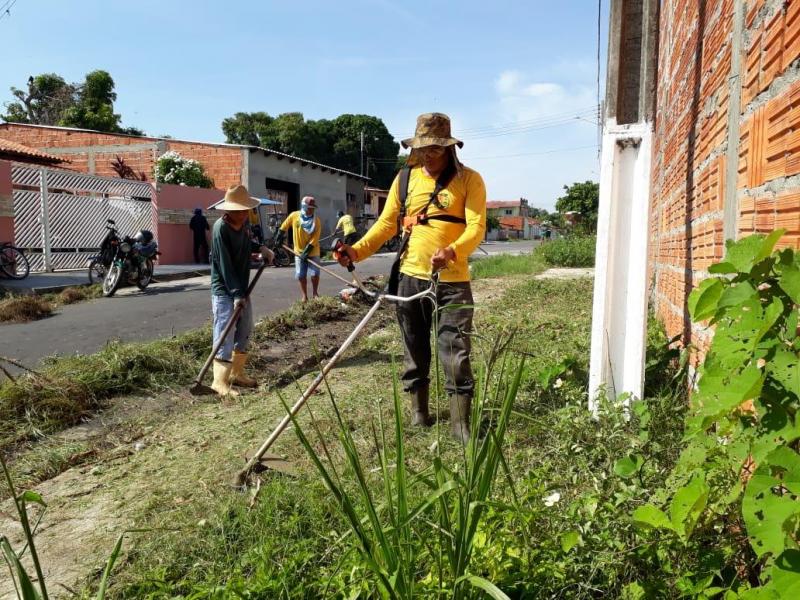 Parintins mais limpa: prefeitura conclui mutirão de capina e limpeza na área urbana