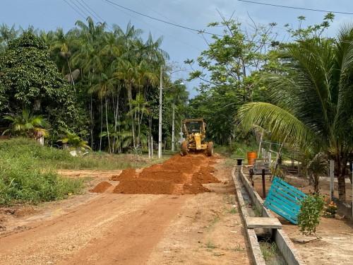 Governo do Amazonas executa mais de 70% das obras de infraestrutura no município de Santa Isabel do Rio Negro