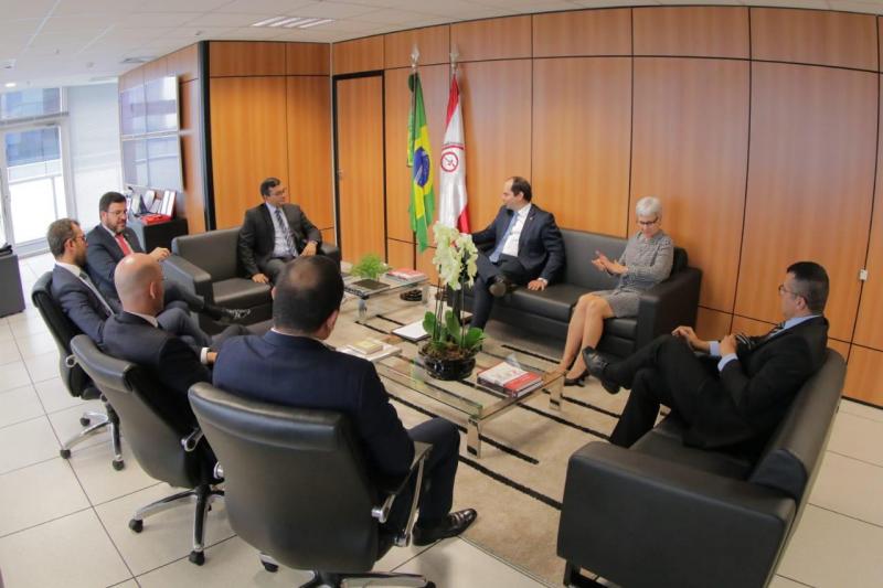 Wilson Lima espera apoio de parlamentares em defesa da ZFM no Fórum de Governadores, em Brasília