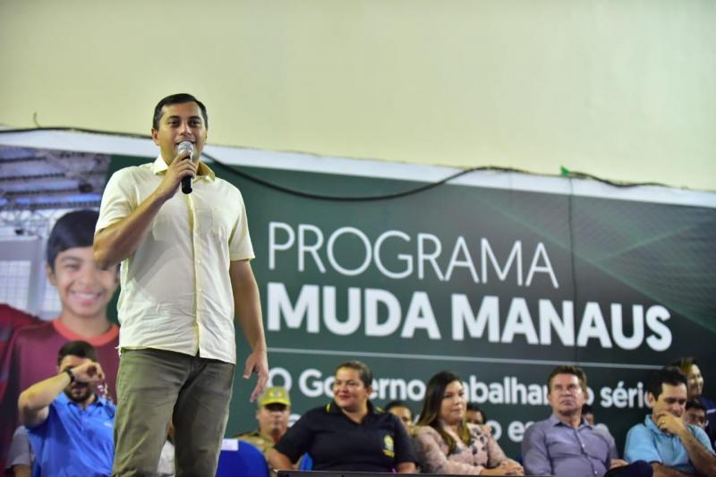 Na abertura do ‘Muda Manaus’, Wilson Lima anuncia convocação de 796 bombeiros médicos