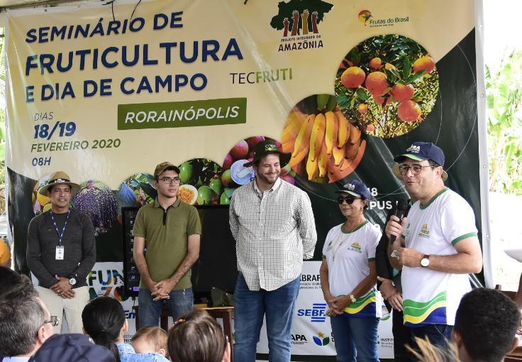 Sistema Sepror participa de Seminário de Fruticultura e Dia de Campo da Citricultura em Rorainópolis