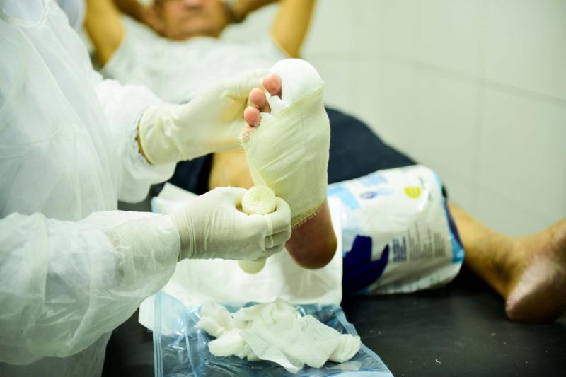 SUSAM e SEMSA lançam Sistema de atendimento ao pé diabético em parceria com o Ministério Público