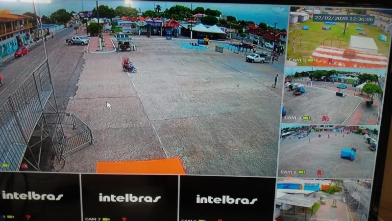 Polícia Militar reforça segurança com centro de monitoramento durante o Carnailha, em Parintins