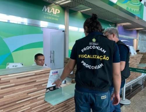 Procon-AM notifica MAP Linhas Aéreas por cancelamentos de voos e aumento de preços de passagens